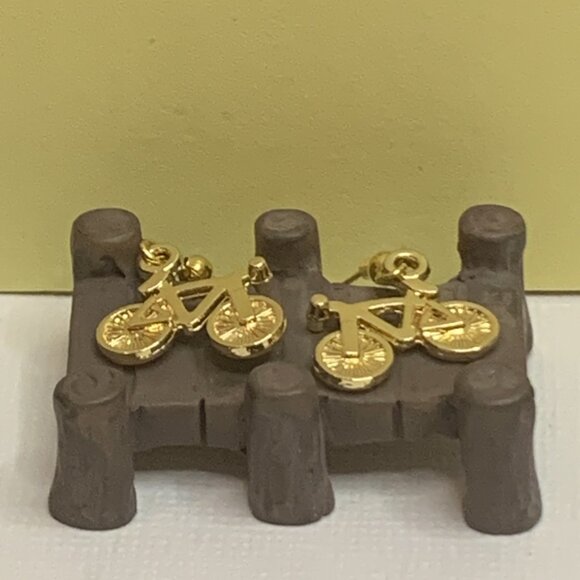 Bike Earring, Bicycle Earring, Biking, Gift Idea, Novelty Earring, Silly Earring - Picture 7 of 7